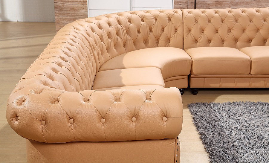 Jayden Leather Sofa Lounge Set